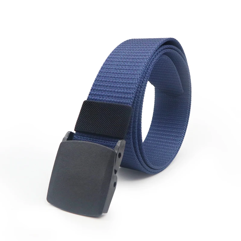 RoyalBlue Автоматическая пряжка, дикие нейлоновые мужские ремни, мужской армейский тактический ремень, мужской военный поясной ремень, Холщовый пояс, женский пояс-кушак - Цвет: RoyalBlue