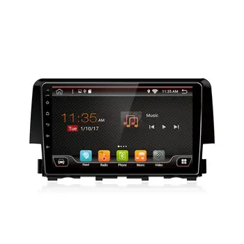 

9" Android 9.0 Car Radio 8 Core For Honda Civic 2016 Stereo Octa Core 4+64G Audio PX6 Multimedia Player 4+32G 1024*600