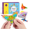 152pcs DIY Kids Craft Toy Montessori Toys 3D Cartoon Origami Handcraft Paper Craft Art Learning Educational Toys for Children 1