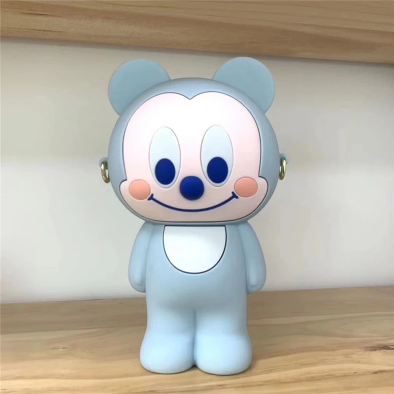 Креативный чехол для карандашей, для детей, Kawaii, жираф, силиконовый пенал, сумка для карандашей, школьные офисные принадлежности, канцелярские принадлежности, чехол, держатель - Цвет: as pic