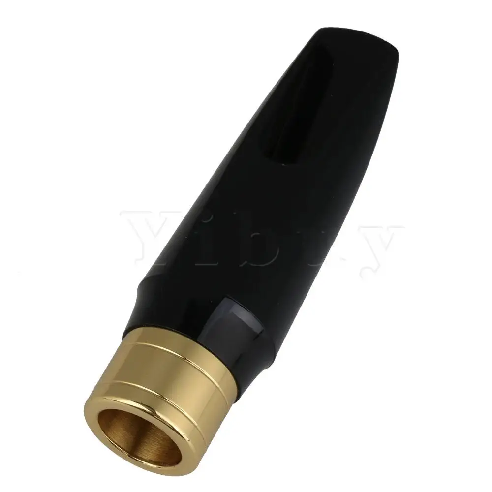 Yibuy бакелитовый медный полуметаллический мундштук для альт саксофон Woodwind 4C