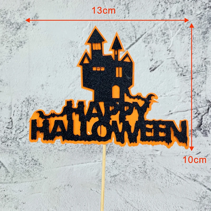 Хэллоуин пемкин ведьма летучая мышь призрак Фигурное пирожное Корзиночка