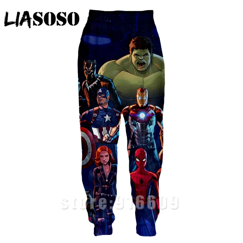24 3d принт для мужчин и женщин Полная длина jogger дети рок Sweatpant зимние Халк брюки Аниме Мстители повседневные забавные Топ спортивные брюки A252 - Цвет: 24