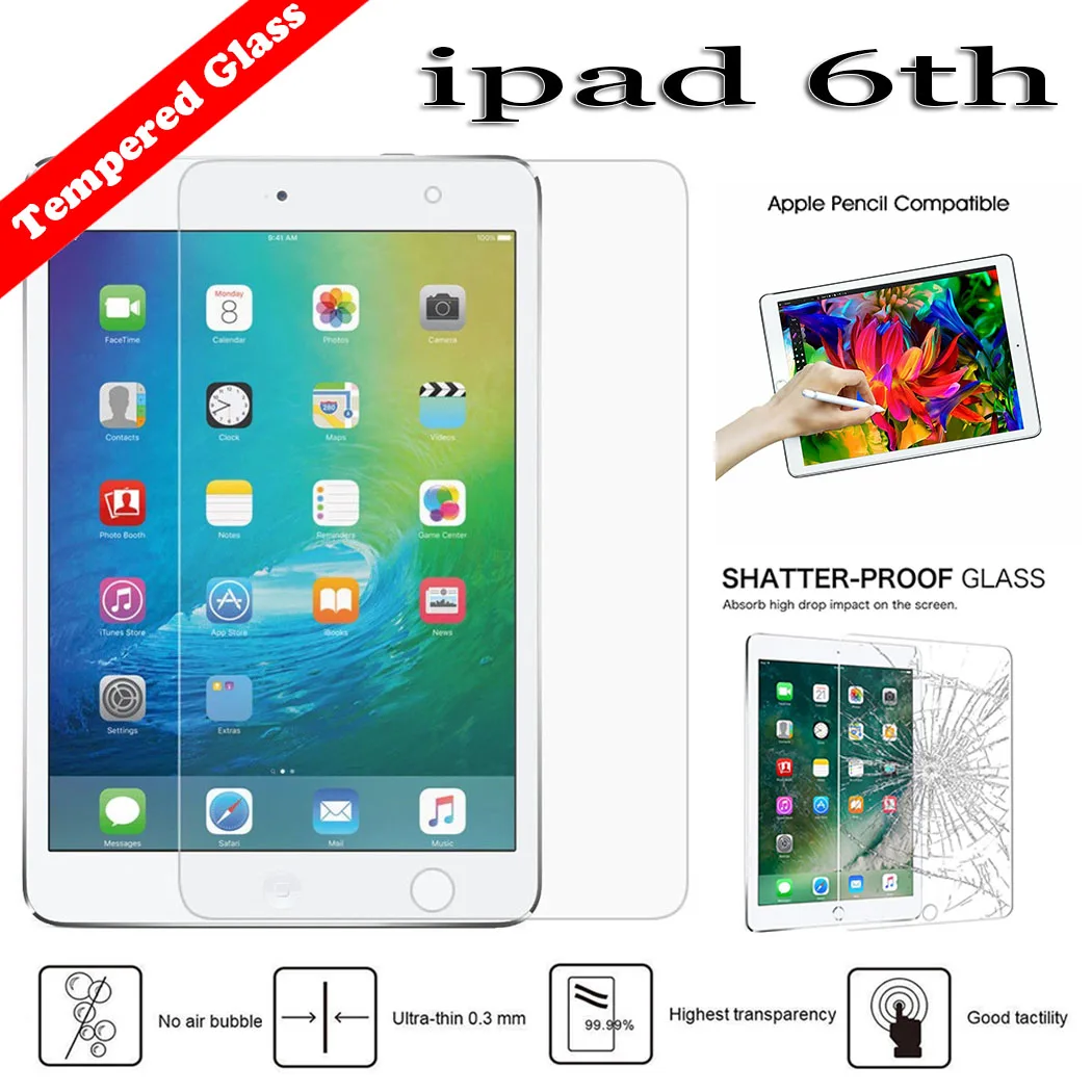 Защитное стекло для ipad 6