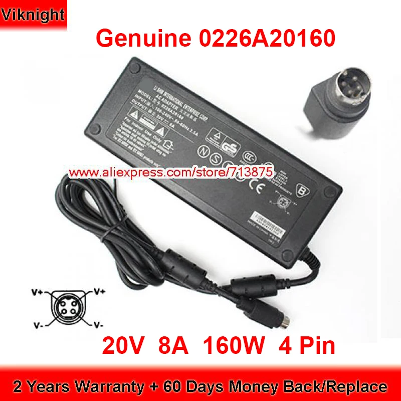 Genuine 0226A20160 160W Charger FSP150-ACB 20V 8A AC Adapter for FUJITSU SIEMENS AMILO A1630 A1635 D1840 Power Supply | Компьютеры и