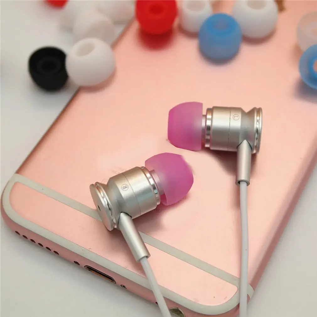 

4.5mm In-ear Bowl Type Silicone Earphones Ear Caps Soft Headphone Cover Silicone Earplugs Headset Cover New