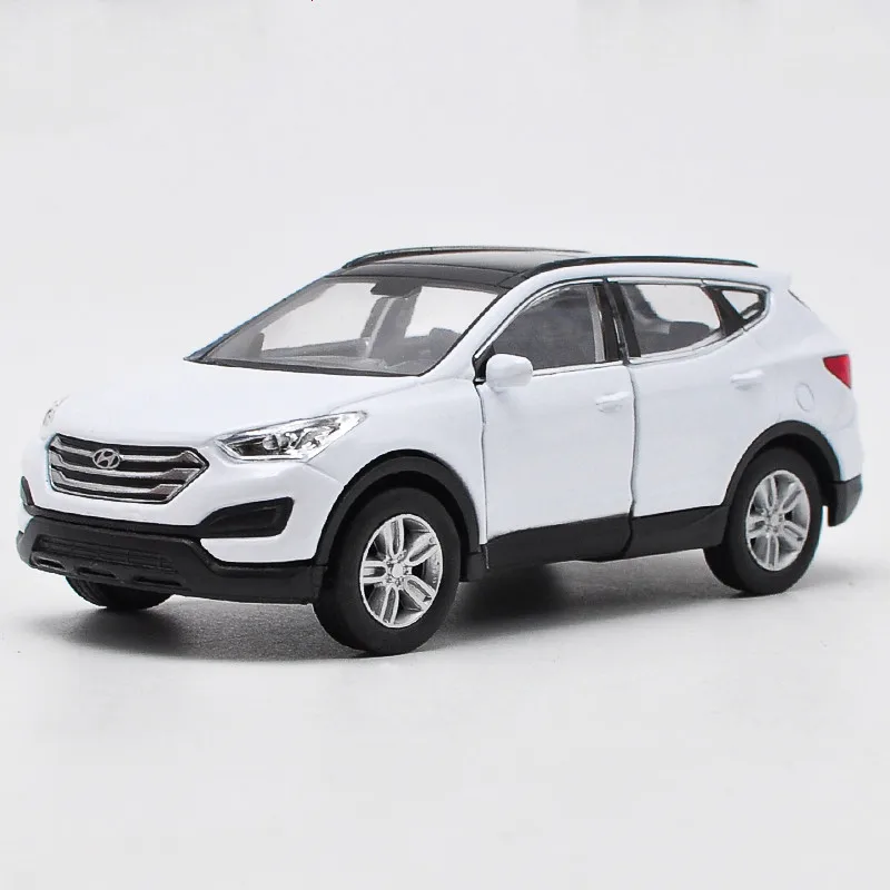 Распродажа 1:36 модель автомобиля Santafe из сплава для внедорожников с имитацией