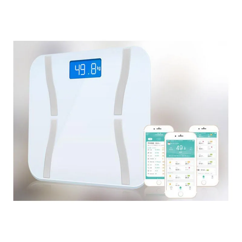 Жир Тела называется здоровая весовая шкала точный тест собственный интеллектуальный электронный ЖК цифровой Вес Ванная комната баланс Bluetooth приложение
