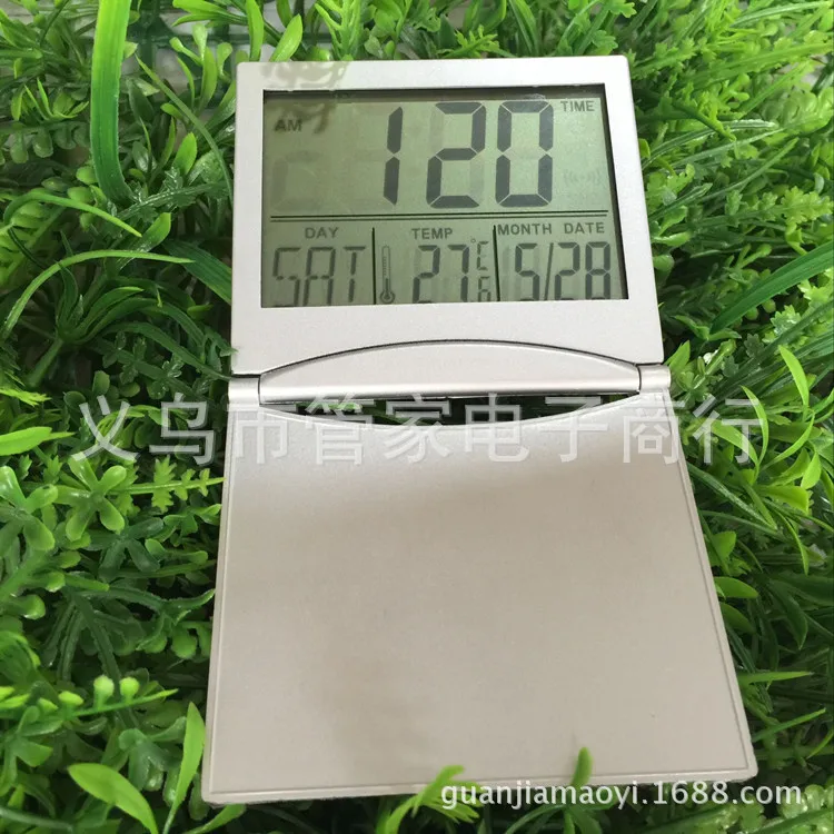 Электронные часы календарь дорожные часы складные дорожные часы будильник с откидной складывающиеся электронные часы с обратным отсчетом