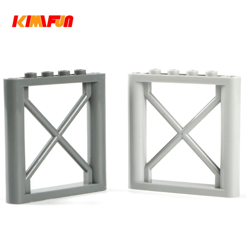 

100g/Pack Building Block Particle 1x6x5 Pillar Frame Wall Column Wallboard Compatible with 64448 Parts