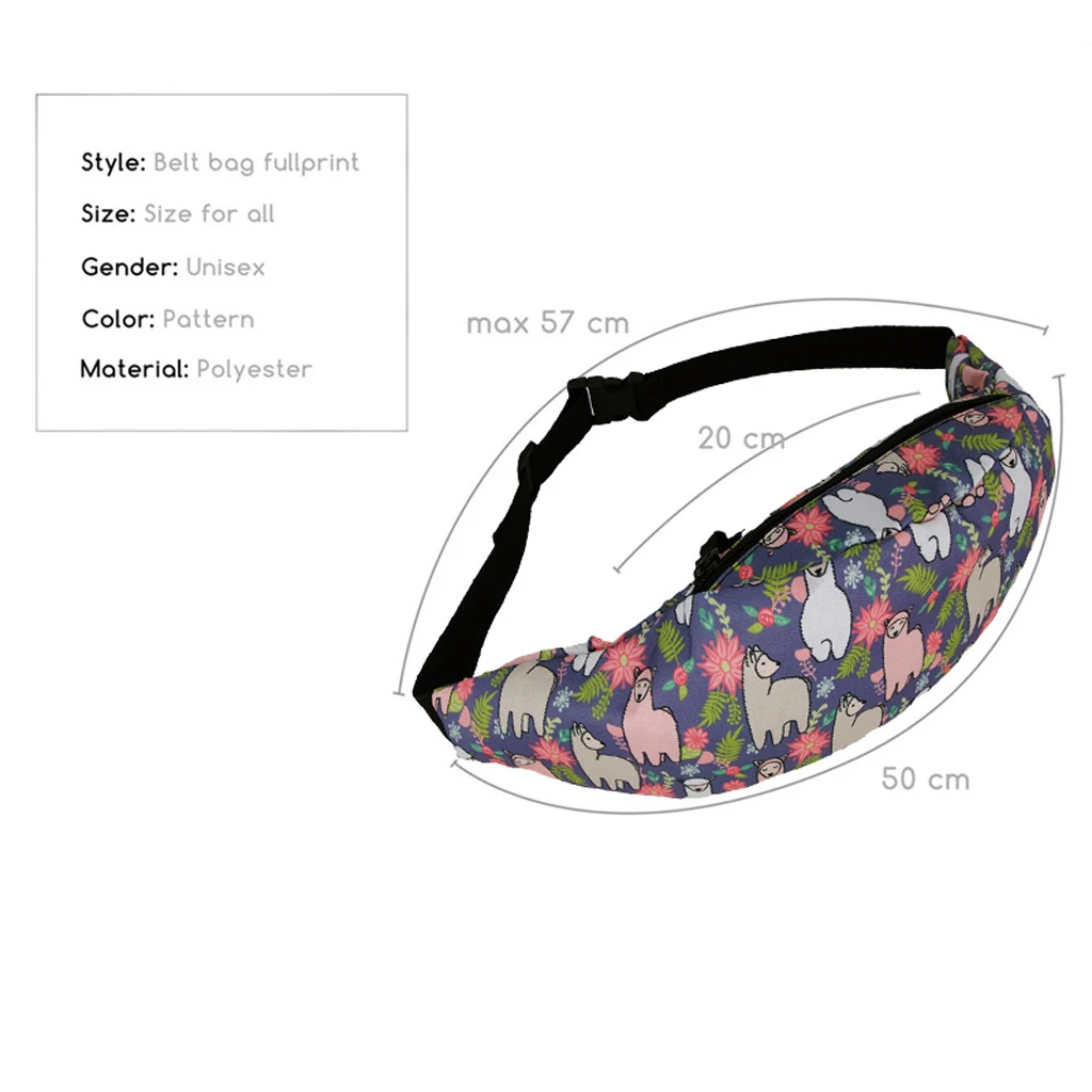 Casual Men Waist Bags Women Shoulder Bag Pouch Travel Canvas Belt Bag Unisex Multi-function PocketsOutdoor Sports Shoulder 819