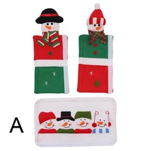 3 шт./компл. ручка холодильника покрывает микроволновую печь Посудомоечная машина ручка крышка Рождественский Декор Tampas do punho do хлададор HTQ99