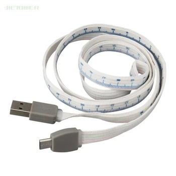 

300pcs/lot Micro USB Cable 1m Calibration Cotton Charger Cable for Iphone 8 7 6 Samsung Huawei Fast Charging Data Sync Cables