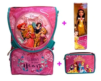 

Zaino Principesse Disney new 2017 - zaino sdoppiabile Big Seven - Pattina Sfogliabile - 28 Lt - Schoolpack + ASTUCCIO 3