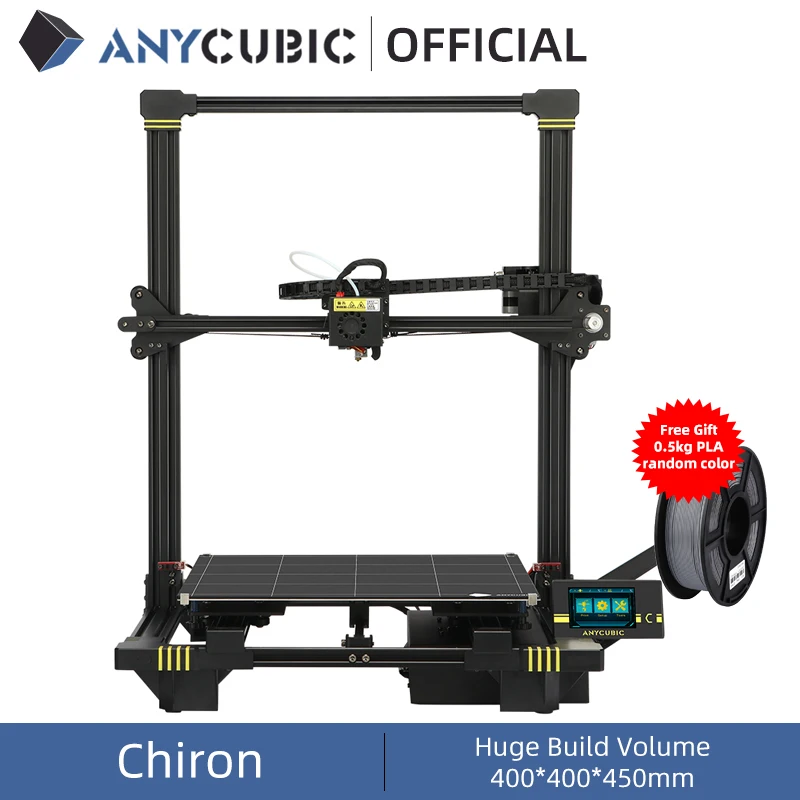 ANYCUBIC чугун 3D принтер DIY TFT автоматическое выравнивание impresora s экструдер двойная