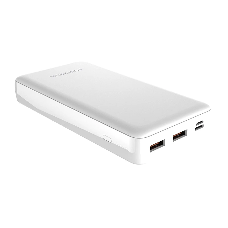 20000 мАч Внешний аккумулятор PD type C быстрое зарядное устройство для iPhone 11 Pro QC 3,0 Быстрая зарядка внешний аккумулятор для huawei samsung Внешний аккумулятор - Цвет: White
