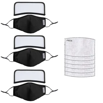 

Adults Cloth Face Shield Reusable Face Mask Breathable Windproof Face Shield Mouth Mask Washable mondmaskers mascarilla lavable