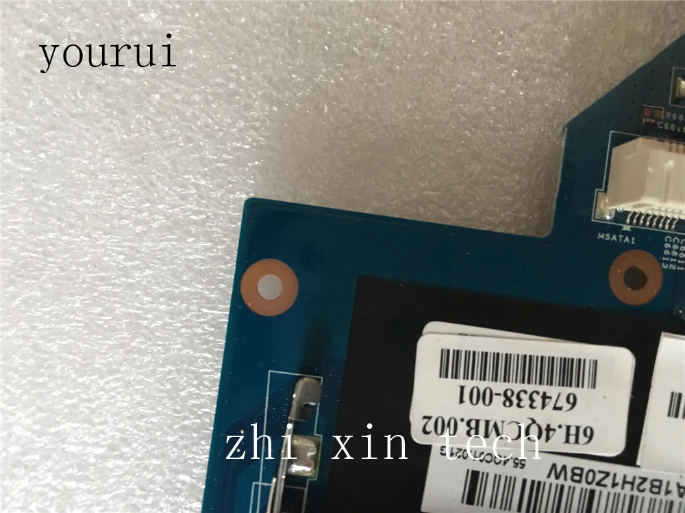Yourui-placa-mãe para Computador Portátil Placa Principal 669085001 669085501 Dm43000 para hp Pavillon Dm4 - Imagem 4