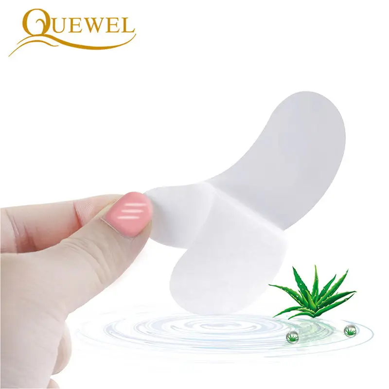 Quewel Eyelash Extension Practice Eye Patches Set Disposable Eye Gel Patch lashes Extension Eye Tape Cleaning Brush Makeup Tool