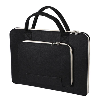

Computer Bag, Laptop Protective Cover, Felt Laptop Bag, Suitable For Computers Of Various Brands (13 Inches)-Black