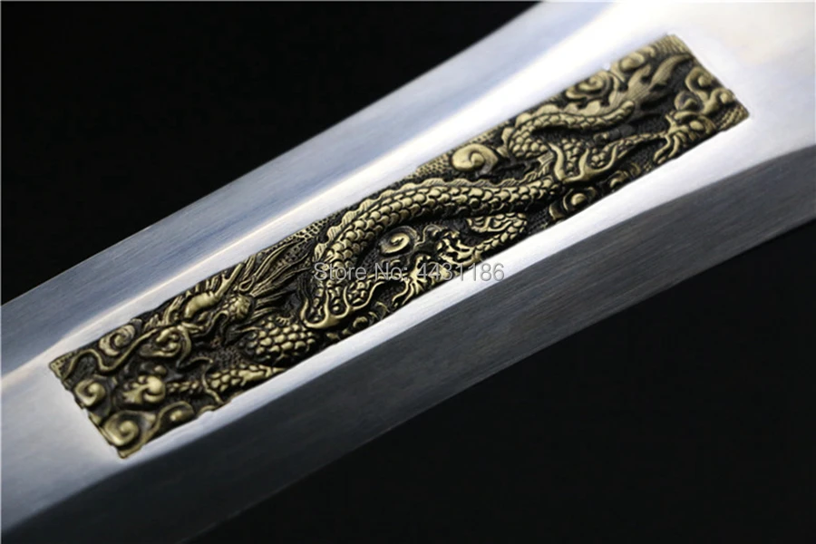 207CM Steel Handle Chinese Tradition Kungfu Weapon Lance Sword High Manganese Steel Spearhead Sharp Outdoors/Hunting Long Spear
