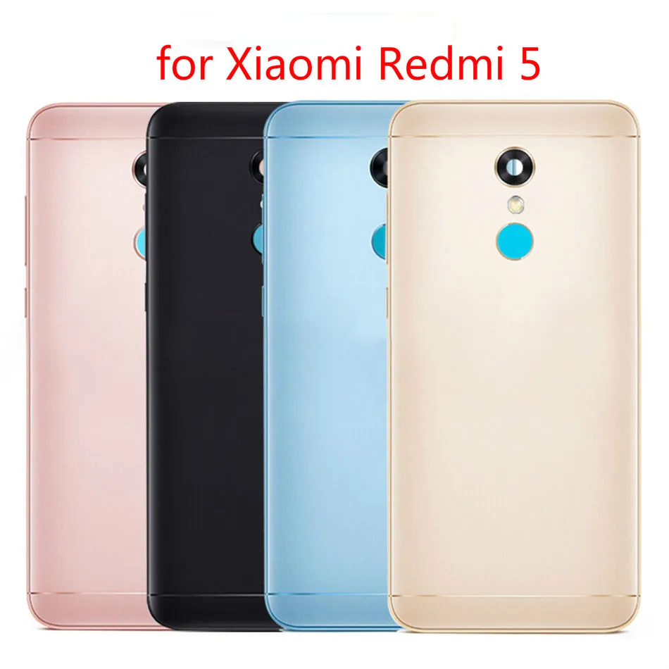 

For Xiaomi Redmi 5 Housing Battery Back Cover Case with Power Volume Button for Xiaomi Redmi 5 Battery Case