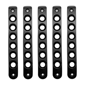 

Aluminum Chrome Front Rear Door Grab Handle Inserts Cover Unlimited Sport Exterior Parts Decorative Strip Car Accessories