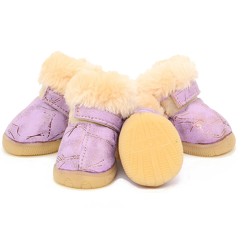 Classic Style Winter Boots For Dogs