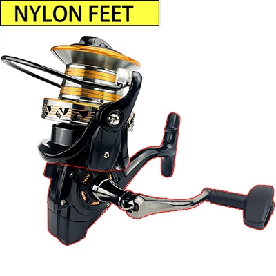 High-Capacity Saltwater Spinning Reel with Metal Line Cup and 30KG Max Drag