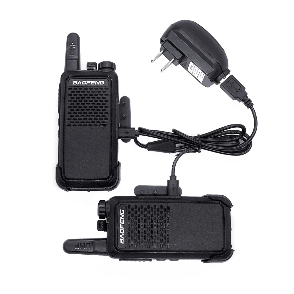 Baofeng BF 666S Walkie Talkies 5W 1500mAh 16CH UHF 400 470MHz Two Way Radio Transmitter Transceiver 4