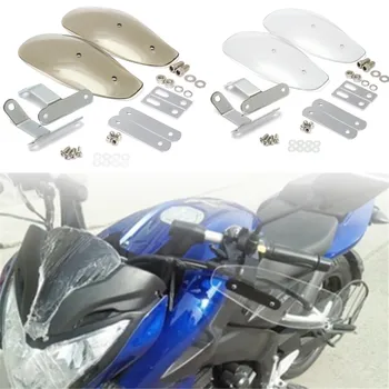 

Hot Motorcycle Hand Guard Handguard Wind Protector Shield For Honda for Harley 10mm