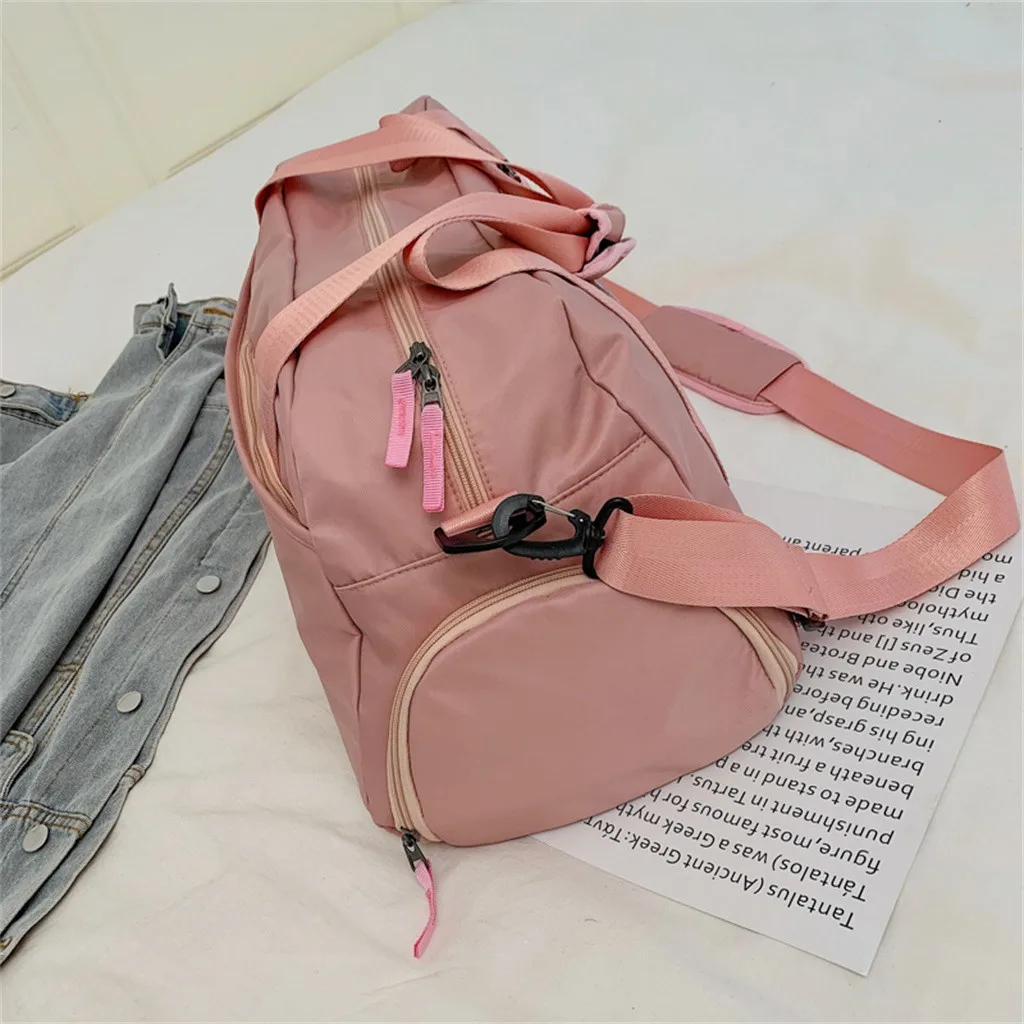 Aelicy/ Новая розовая черная спортивная сумка для женщин, отделение для обуви, водонепроницаемые спортивные сумки для фитнеса, тренировок, йоги, Bolsa De sport