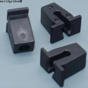 

worldgolden 100pcs auto clip Nylon Black Grommet for Mercedes#811807577C,A0019884681,57115