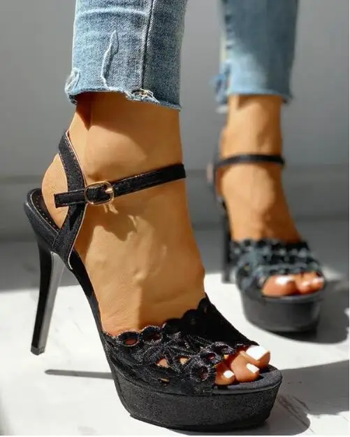 

Summer Women High Heels Shoes T-stage Transparent Sandals Sexy Pump Female Cover Heel Party Wedding Ladies Zapatos Mujer Tacon