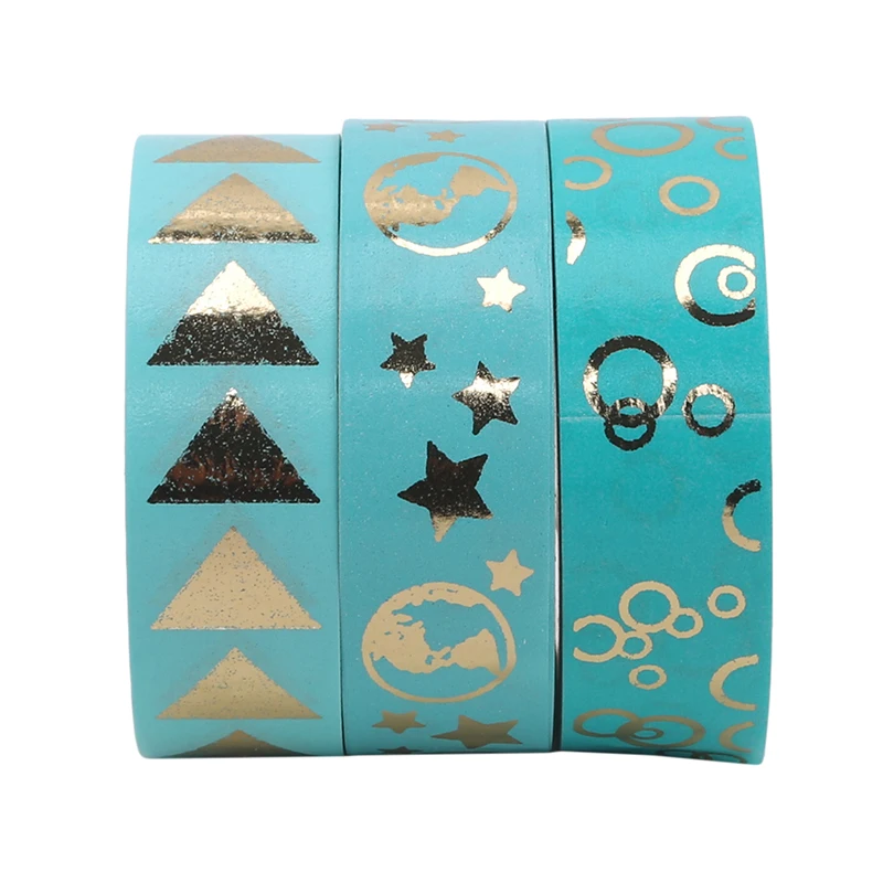 1pc Hart Folie Washi Tape Japanse Papier Kawaii Scrapbooking Gereedschap Afplakband Xmas Foto album DIY Decoratieve Tapes