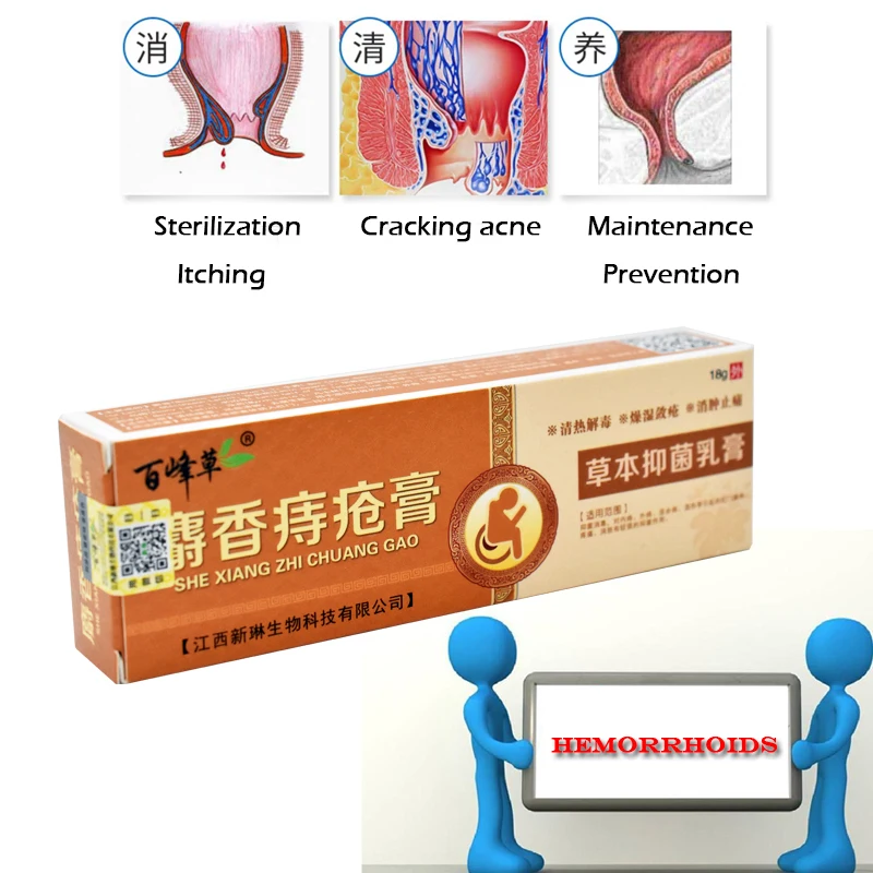 Геморрой мазь растительный травяной материал мощный крем от геморроя внутренний геморрой сваи внешний анальный Whol
