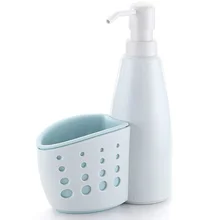 Кухонная бутылка практичная ABS декоративная Экономия пространства ванная комната хранения насос домашняя заправка дозатор для мыла Нескользящая раковина Органайзер