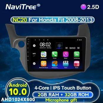 

Android 10.0 Car Radio GPS Navigation Multimedia Player for Honda FIT 2007 2008 2009 2010 2011 2012 2013 With Bluetooth SWC MIC