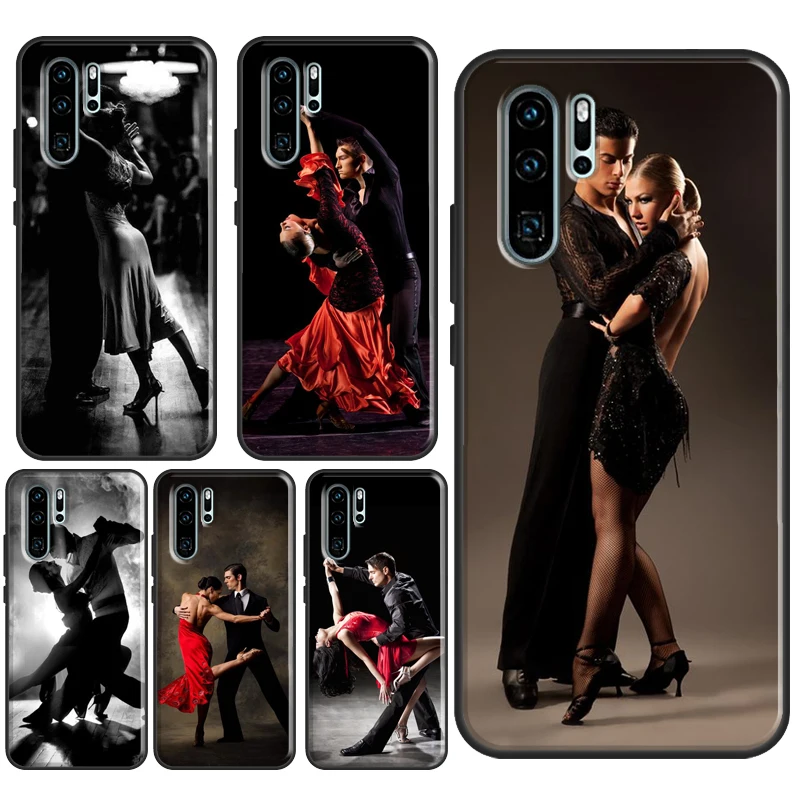 Чехол для танца Латиноамериканского Танго Huawei P30 P40 P20 Pro Mate 20 10 Lite Honor 10i 9 8X P Smart 2019 Z