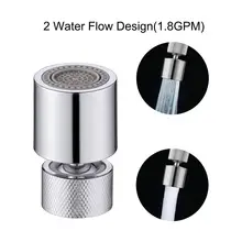 Кухонный кран фильтр для воды 360 Поворотный кран распылитель головка 55/64 дюймов с внутренней резьбой водосберегающий кран аэратор для кухонной раковины