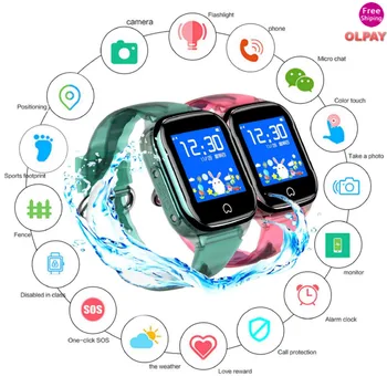 

Children Smart Watch K21 Kid Smart Watch GPS IP68 Waterproof SOS Phone Smart Reminder Monitoring Kids Smartwatch for IOS Android