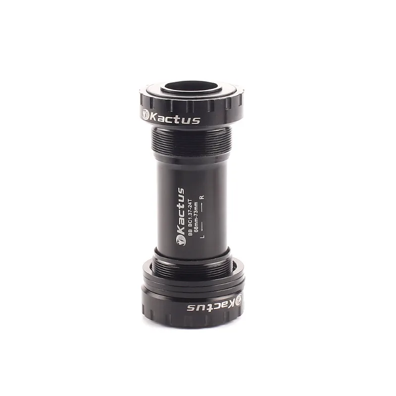 KACTUS BSA24 BSA68 BSA73 G3 керамический подшипник для велосипеда 68-73 мм MTB велосипед BB резьба ось для SRAM GXP 24-22 мм - Цвет: Черный
