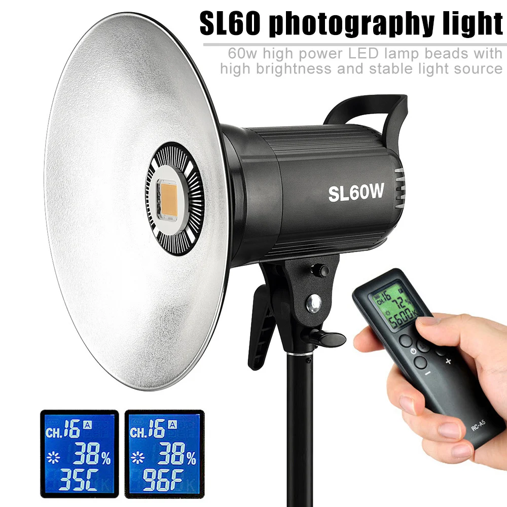 

Newly Wireless LED Lamp Studio Lights Photography Continuous Lighting for Video Recording S66