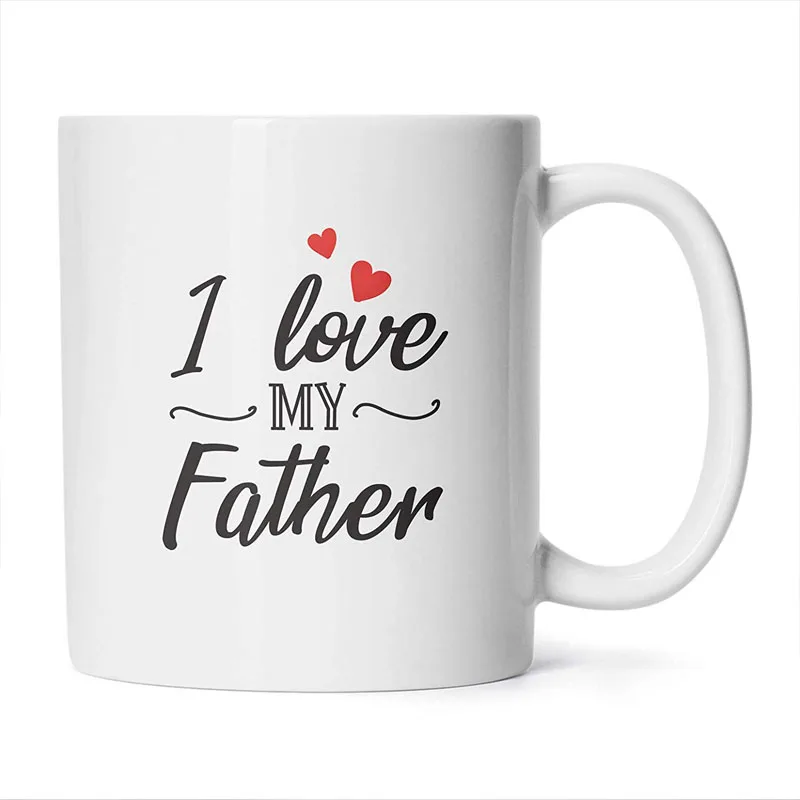 День отца кружка на день рождения подарки кляп для DAD to be coffee Cups 11 Oz - Цвет: coffee mug