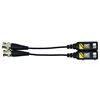 10 Pairs CCTV Camera Passive Video Balun Transmission Cables Transceiver Twisted Pair Transmitter for 5MP 8MP Secrity Camera 4