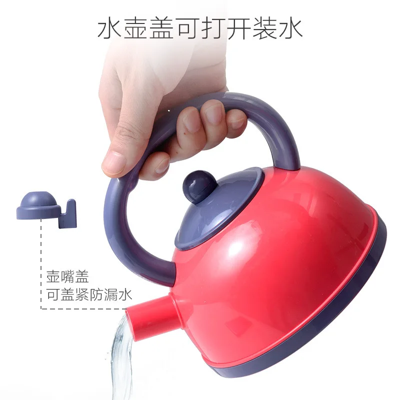 

Children Play House Model Electromagnetic Furnace Cooking Kitchen Toy Set Men And Women Baby Cook Water Boiling Cooking Kitchenw