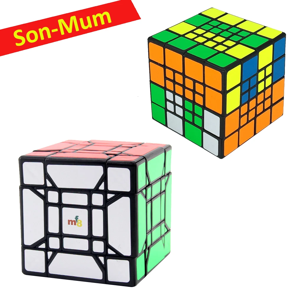 Оригинальный магический куб MF8 Sun-Mum Cube 4x4 смешанный sun-mum II сложные игрушки подарок