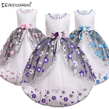 

KEAIYOUHUO 2019 New Year Girls Dress Summer Kids Dresses For Girls Wedding Dress Costume For Girls Clothes Party Princess Dress