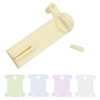 

String Winder Thread Card Embroidery Plastic Thread Bobbins Floss for Storage Holder Winding Stitch Wound Manual yarn fast hot