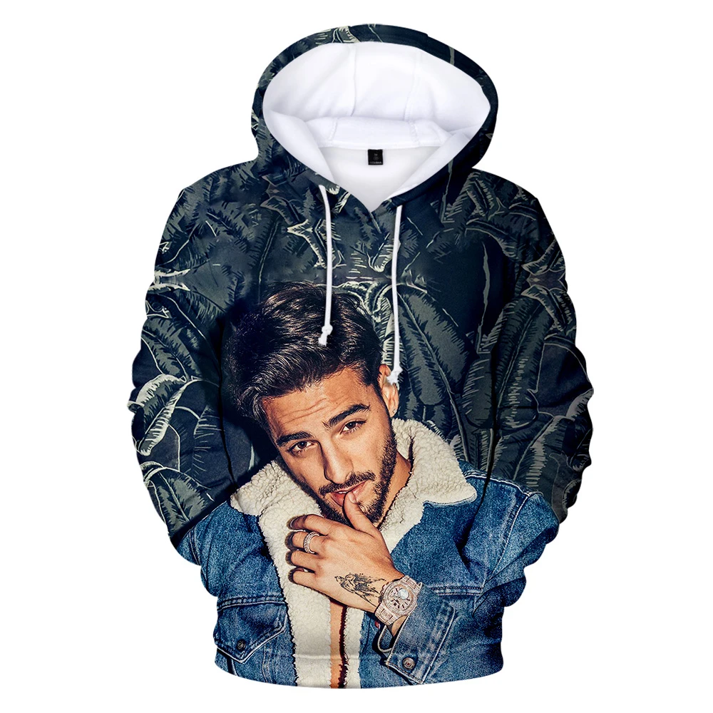 Горячая maluma толстовки для мужчин и женщин с 3D принтом толстовки maluma осенне-зимние спортивные костюмы пуловеры с капюшоном Классическая мода
